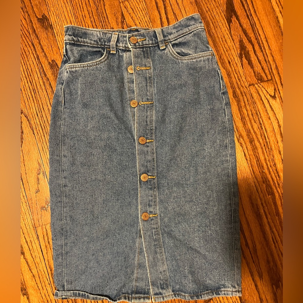 MONKI denim skirt